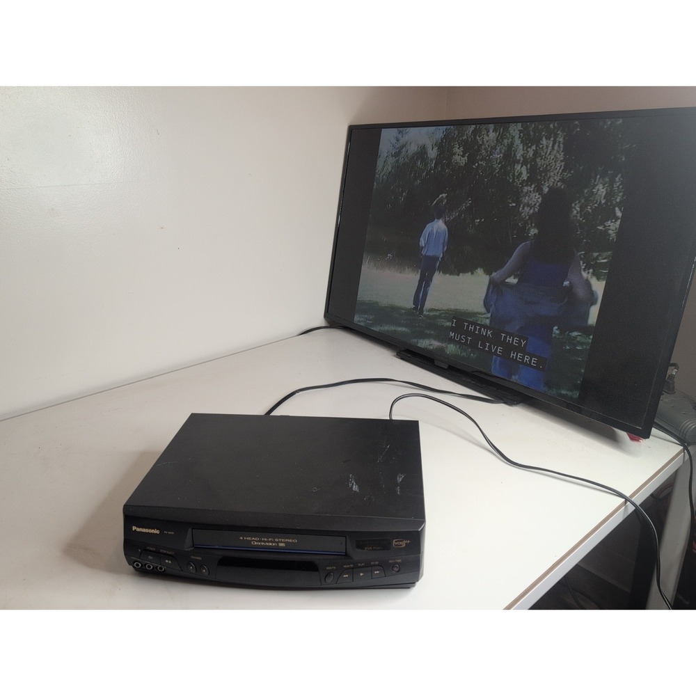 Panasonic PV-8451 VHS VCR 4 Head Hi-Fi Stereo OmniVision Tested Working